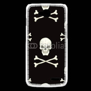 Coque LG L90 Fond tête de mort 3