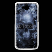 Coque LG L90 Tête de mort en fumée 5