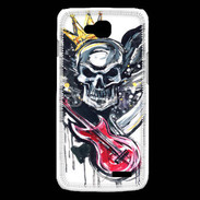 Coque LG L90 Tête de mort et guitare
