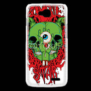 Coque LG L90 Tête de Mort Zombie 15