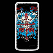 Coque LG L90 Tête de Mort Believe or Suffer