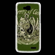 Coque LG L90 Tête de Mort Army of God