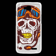 Coque LG L90 Tête de mort pilote