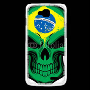 Coque LG L90 Brésil Tête de Mort