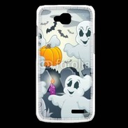 Coque LG L90 j'aime les fantômes 17