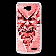 Coque LG L90 Monstre en dessin rouge 