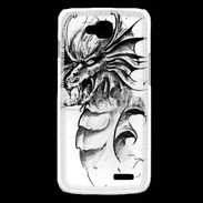 Coque LG L90 Dragon en dessin 35