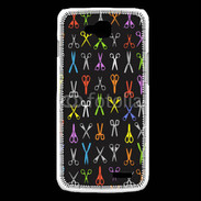 Coque LG L90 Fond ciseau coiffeur
