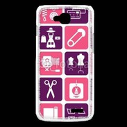 Coque LG L90 Fond symboles couturière
