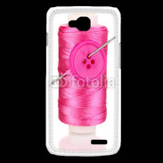 Coque LG L90 Fil à couture rose 