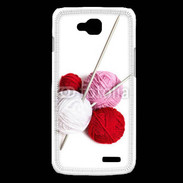 Coque LG L90 Tricot et couture