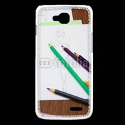 Coque LG L90 Patron de couture 2
