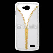 Coque LG L90 Fermetures éclaires coutures 2