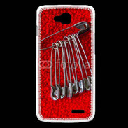 Coque LG L90 Épingles à nourrice couture 