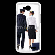 Coque LG L90 Commandant de bord et hôtesse de l'air