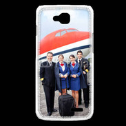 Coque LG L90 Commandant de bord et hôtesse de l'air 3