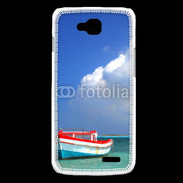 Coque LG L90 Bateau de pêcheur en mer