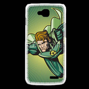 Coque LG L90 Recycle Hero (with a cape)