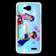 Coque LG L90 Garçon romantique