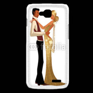 Coque LG L90 Couple glamour dessin