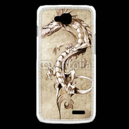 Coque LG L90 Dragon en dessin 30