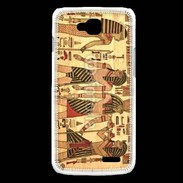Coque LG L90 Peinture Papyrus Egypte