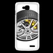 Coque LG L90 Pneu complet étrier jaune