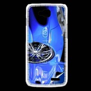 Coque LG L90 Speedster tuning bleu
