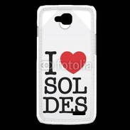 Coque LG L90 J'aime les soldes