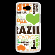 Coque LG L90 I love Brésil