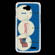 Coque LG L90 I love USA 5