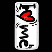Coque LG L90 I love me 