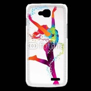 Coque LG L90 Danseuse en couleur