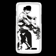 Coque LG L90 Dessin de Danseur en couple
