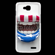 Coque LG L90 Lèvres USA