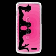 Coque LG L90 Femmes qui s'embrassent