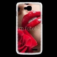 Coque LG L90 Bouche et rose glamour