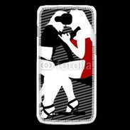 Coque LG L90 Illustration bisou lesbienne