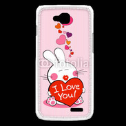 Coque LG L90 I love you Bunny