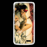 Coque LG L90 Couple lesbiennes romantiques