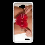 Coque LG L90 Coeur sexy