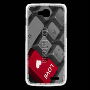 Coque LG L90 clavier love