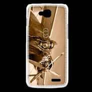 Coque LG L90 Femme pilote d'avion