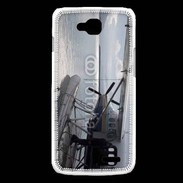 Coque LG L90 Hydravion noir et blanc