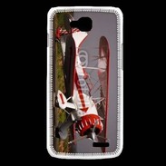 Coque LG L90 Biplan blanc et rouge