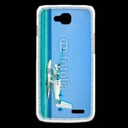 Coque LG L90 Hydravion au dessus de la mer turquoise