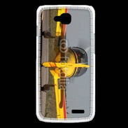 Coque LG L90 Cap 10 jaune sur taxiway