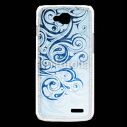 Coque LG L90 Fond tribal bleu