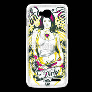 Coque LG L90 Tatouage Girl