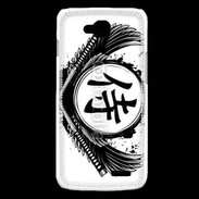 Coque LG L90 Tatouage Samouraï